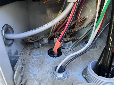 when are twoi grounds allowed in an electrical distribution box|two ground wires terminated.